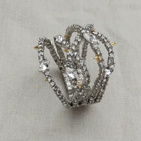 Alexis Bittar Pave Orbiting Ring Size 7 - Picture 4 of 6